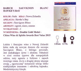 Skarbiec Wina- karta win